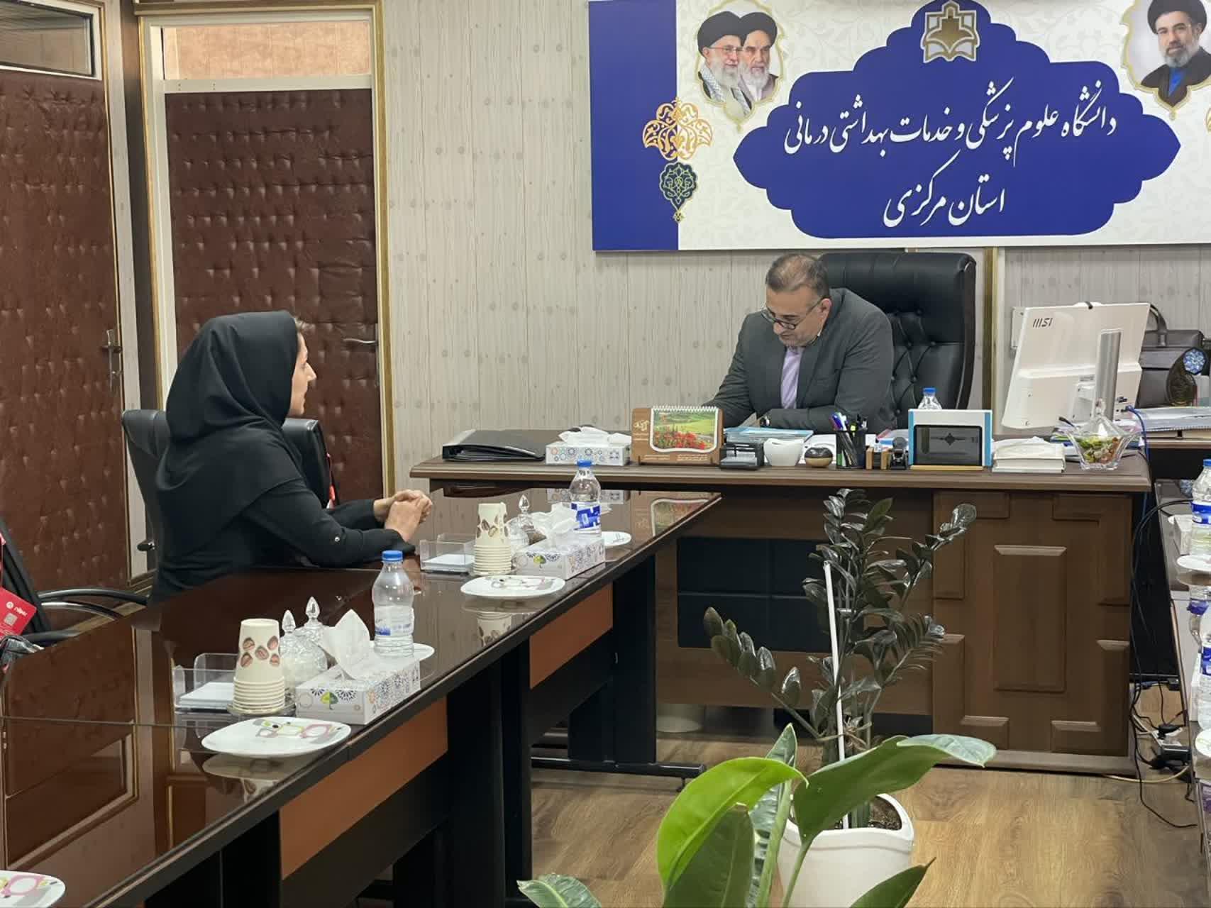 برگزاری ملاقات عمومی رئیس دانشگاه علوم پزشکی اراک 28 مرداد